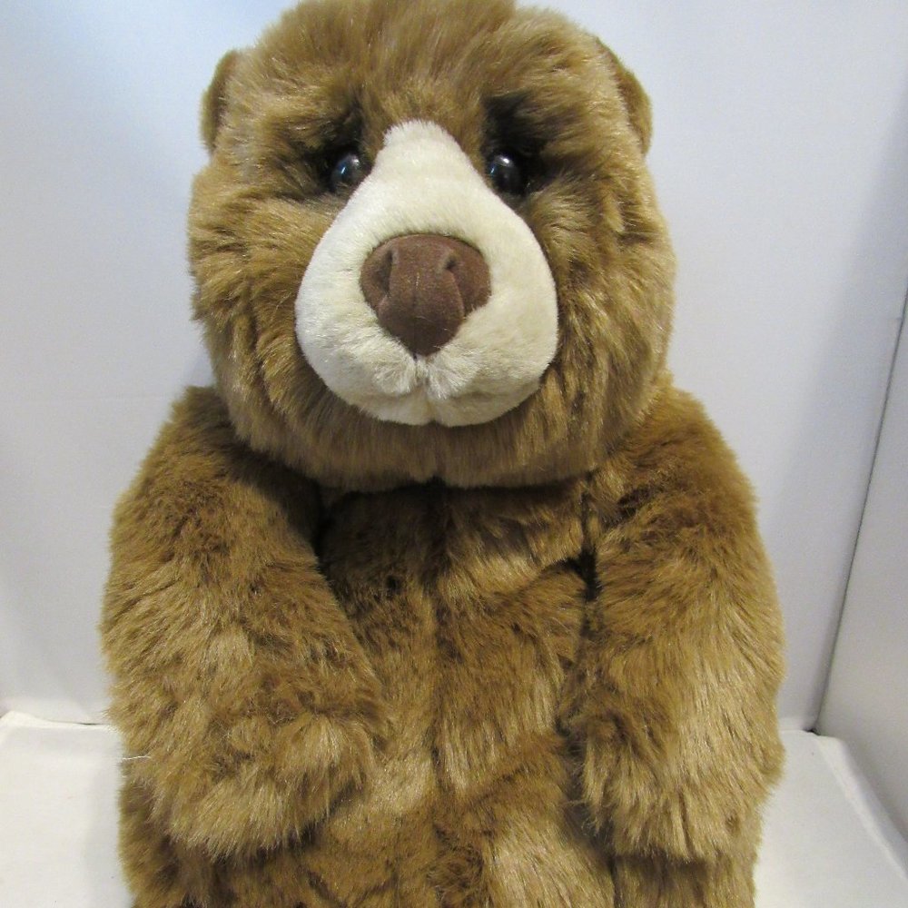 Dakin Applause Jasper 12" Teddy Bear Plush By Lou Rankin Brown Stuffed Animal